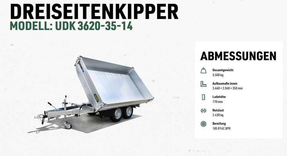UNSINN  3. SEITENKIPPER  UDK 3620-35-14