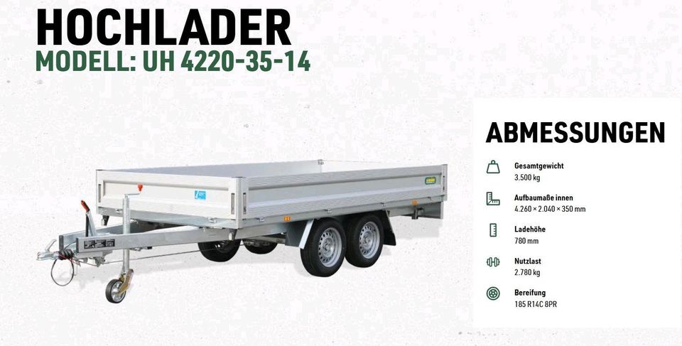 UNSINN HOCHLADER  UH 2315-7-10  750 kg